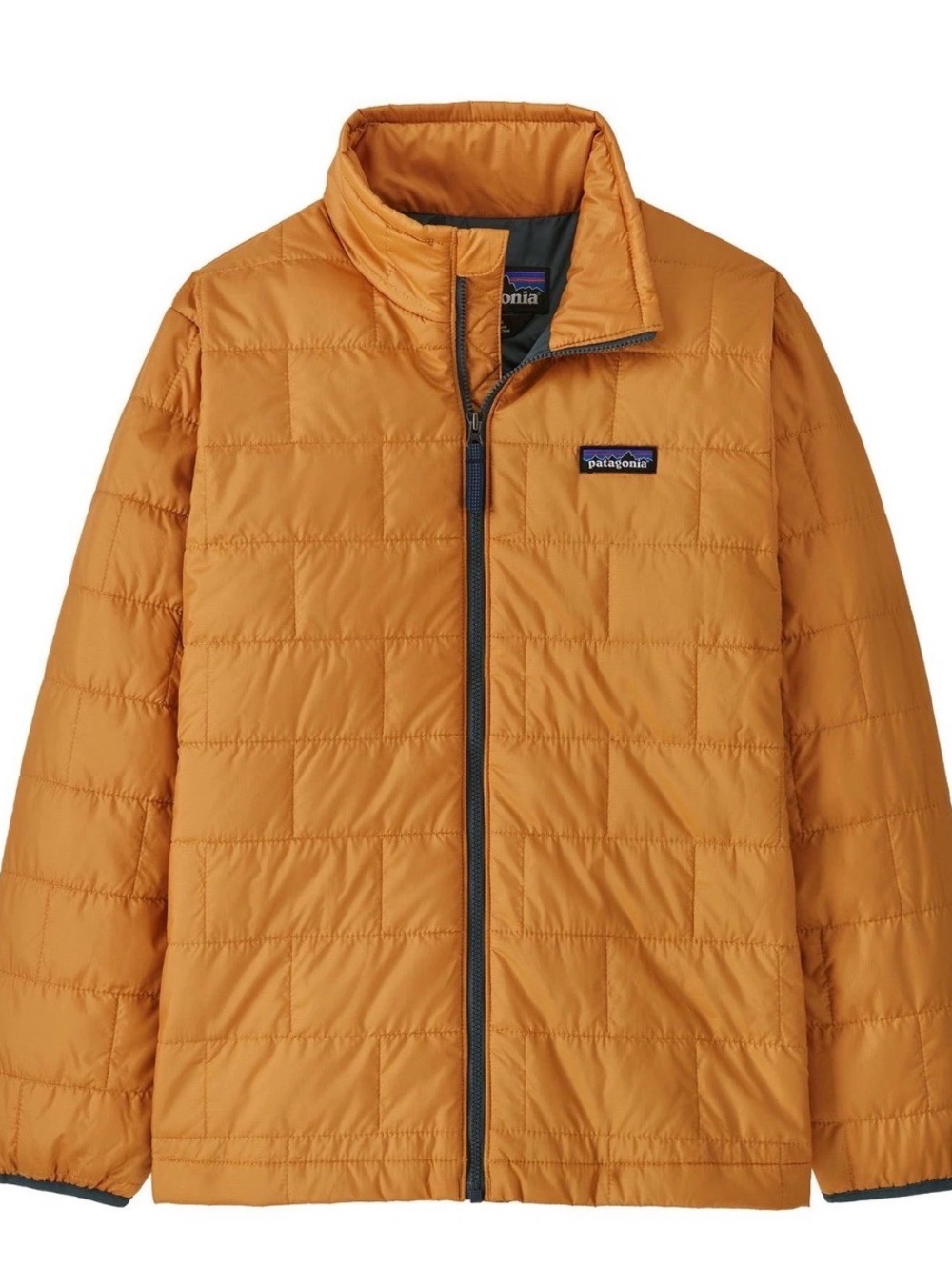 Patagonia Kids' Nano Puff Brick Quilt Jacket - Size Small (7-8)